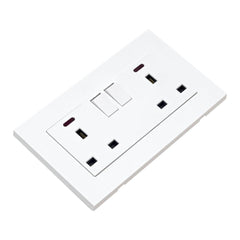 13A 2-Gang Switched Socket
