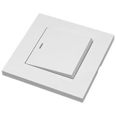 16AX 1-Gang 2-Way Light Switch White