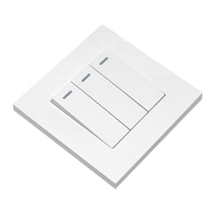 16AX 3-Gang 2-Way Light Switch White