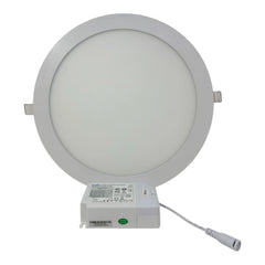 22W LED Round Recessed Ceiling Panel Light 4000K Dimmable