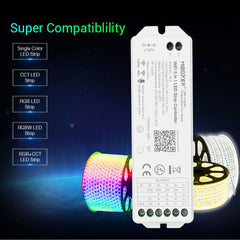 MiLight Mi-boxer 5 in 1 WiFi LED Strip Controller RGB + CCT 12-24V