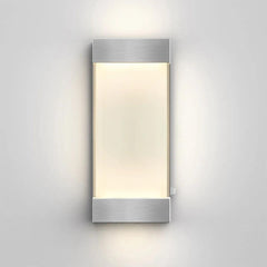 Artika Glacier Integrated LED Outdoor / Indoor Wall Light in Aluminium with Photocell