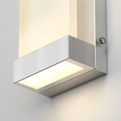 Artika Glacier Integrated LED Outdoor / Indoor Wall Light in Aluminium with Photocell