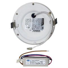 LED Round Panel 10W IP54. Waterproof Recessed Downlight