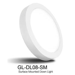 LED Surface Mounted Panel Light 17Watt Round White