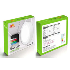 LED Surface Mounted Slim Panel Light 24Watt Round White