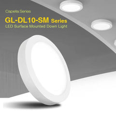 LED Surface Mounted Slim Panel Light 24Watt Round White