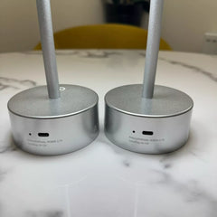 Luminus Rechargeable Cordless LED Table Lamp Desk Lamp,USB Portable, Pack of 2