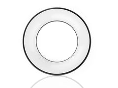 Uranus 25W LED Ceiling Light – Black & Silver Fitting for Utility Rooms, Hallways & Kitchens