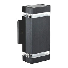 Kors LED Wall Light Up, Down, Sideways, Black Water Proof 14Watt