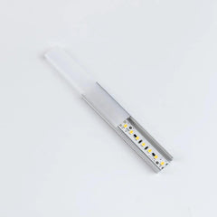Aluminium Profile - U Channel Straight Slim 7mm height