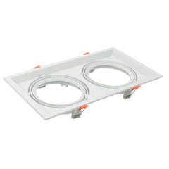 SLIM AR111 Twin fixture, housing without lamp