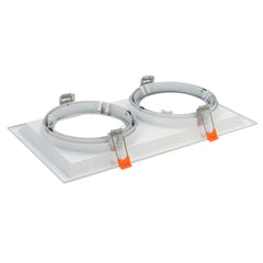 SLIM AR111 Twin fixture, housing without lamp