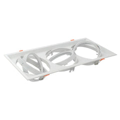 SLIM AR111 Triple fixture, housing without lamp