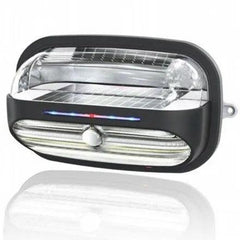 LED Solar Wall Light Beetle 4Watt Garden, Lithium Battery Rechargeable