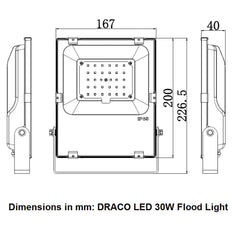Draco LED Flood Light 30W