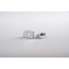 LED Recessed Drywall and Tiles Profile for Corner Closing - Flange at the Bottom (1 metre)