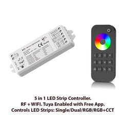 Skydance WiFi & RF 5 in 1 Remote Control Tuya 2.4GHz