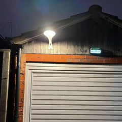 LED Solar Wall Light - Tucano 4Watt Ultra Bright Warm White Lithium Battery