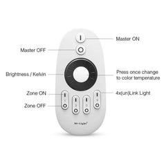 Mi-Light 4-Zone Rotating Wheel Remote - FUT006