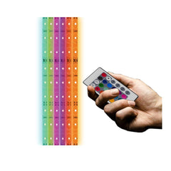 Lumen8 RGB Multicolour LED Strip Light and Remote USB Power