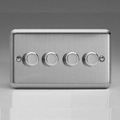 Varilight. 4X120W. Brushed Steel. JSDP254