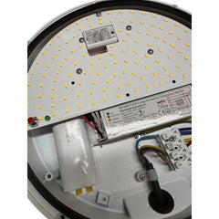 VOLTALED Eyelid LED 15W Outdoor Wall Light Fitting - White