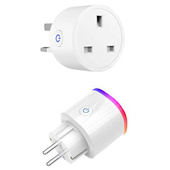 Smart WiFi Plug, Mobile, Alexa, Google Assist, UK & EU Sockets Schuko