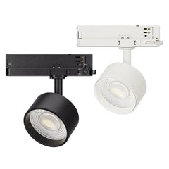 TWILIGHT LED Track Lights - Black/White 20W 4-Wire 3 Phase