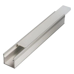 Aluminium High Profile - U Channel. 13mm height