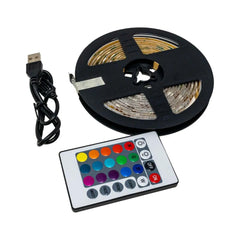Smart USB LED Light Strip 10ft 3M - 16 Multi Colours