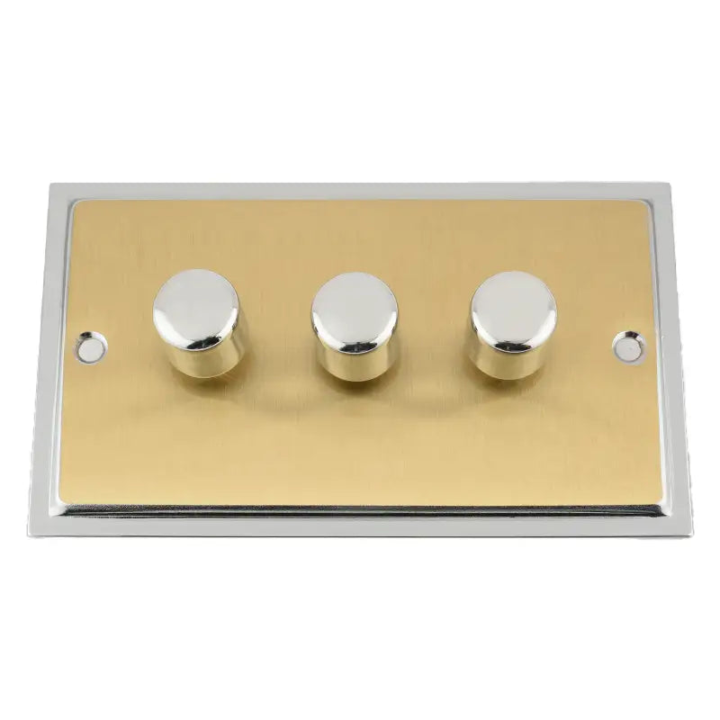 Ledison LED Dimmer Switch 3-gang. 250W