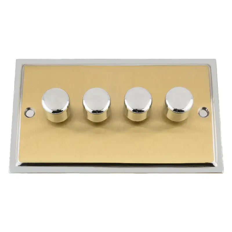 Ledison LED Dimmer Switch 4-gang. 250W