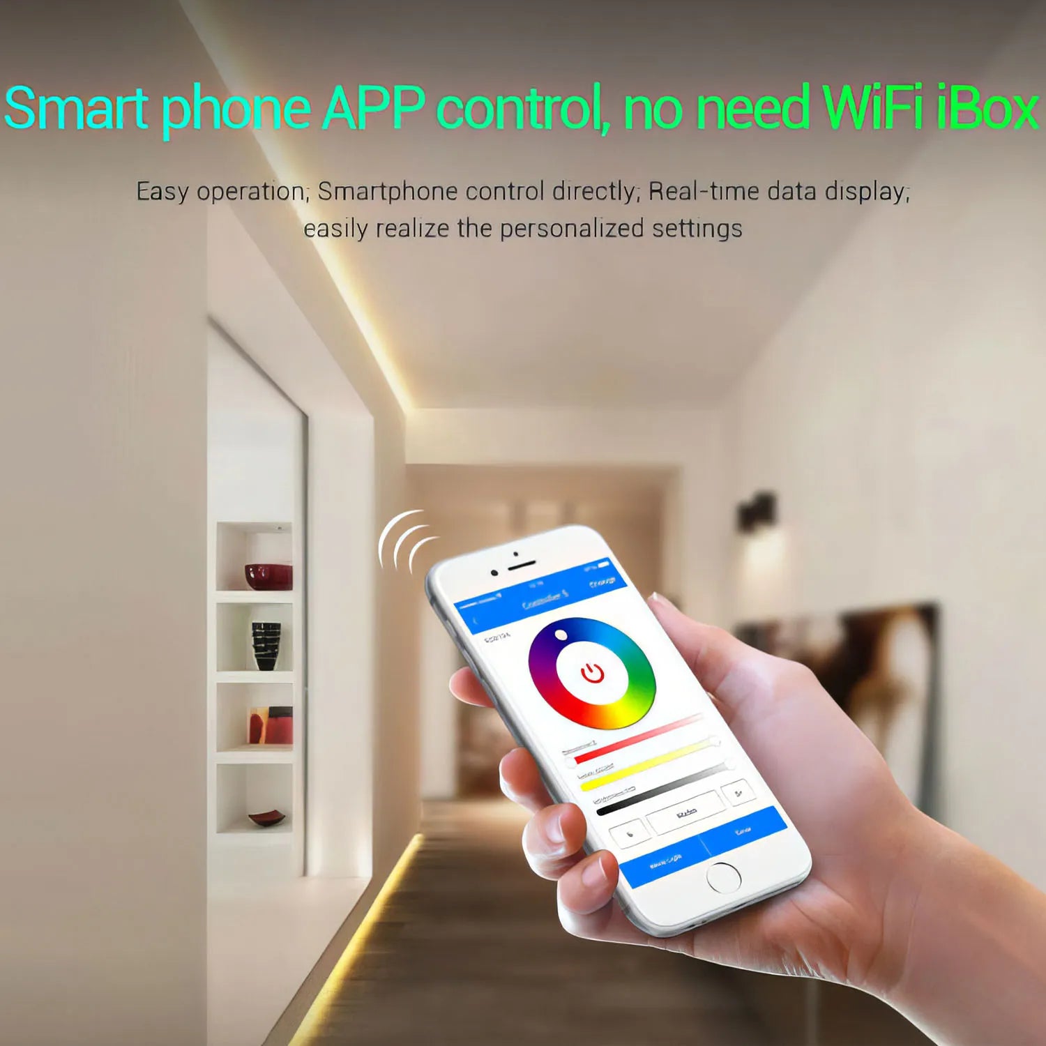 MiLight Mi-boxer 5 in 1 WiFi LED Strip Controller RGB + CCT 12-24V