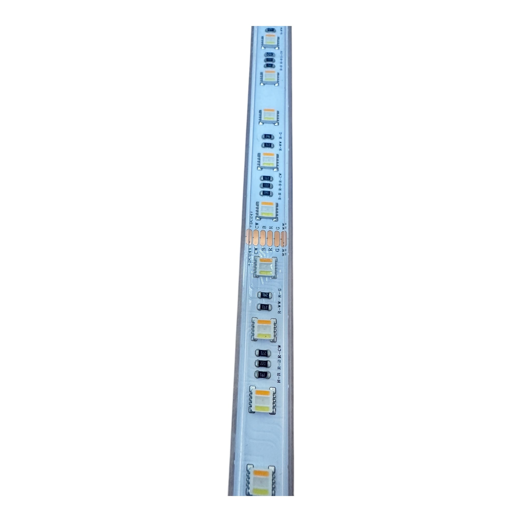 LED Strip Light IP67 Water Proof RGBWW 5 in 1 5m/Roll 24V Multicolour