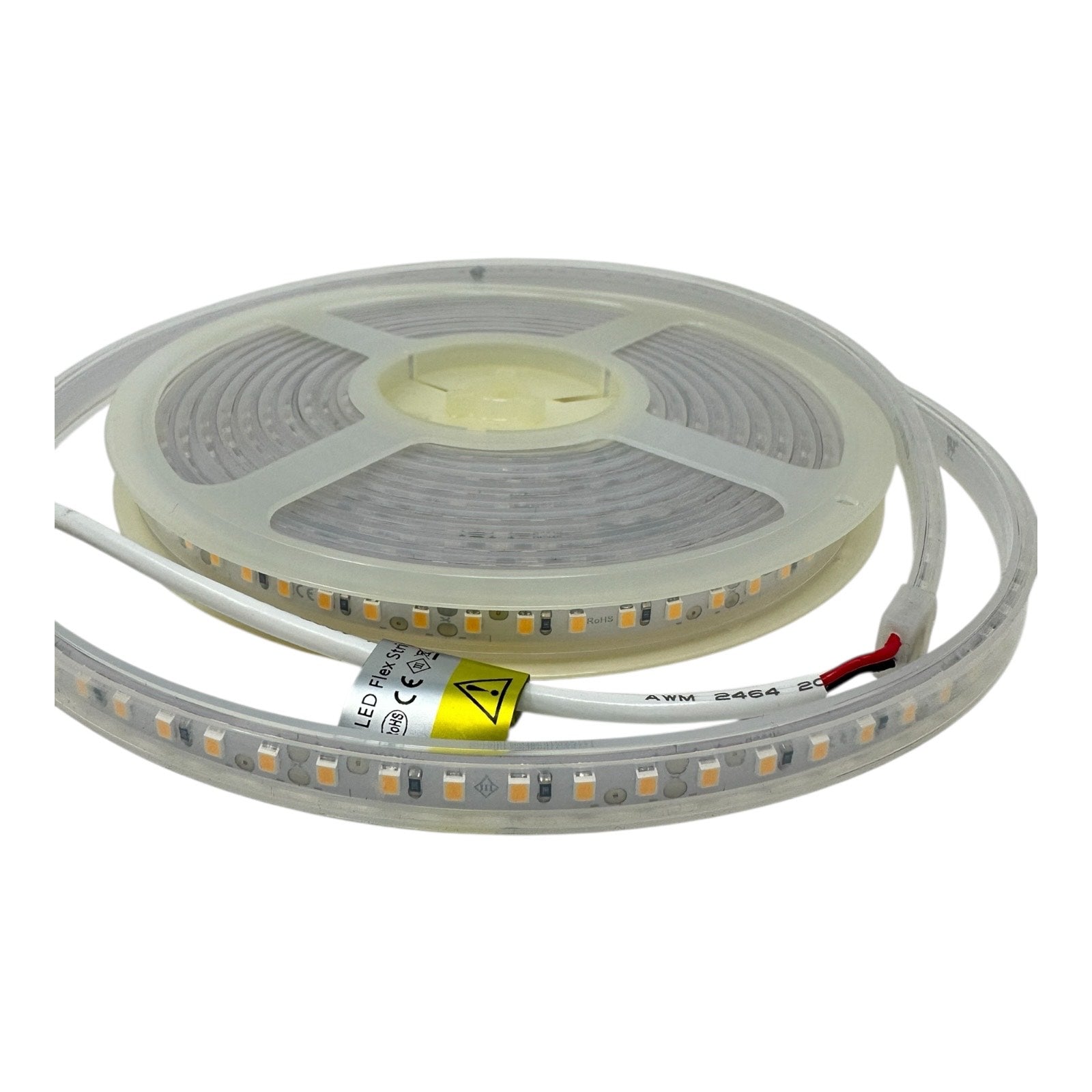 LED Strip Lights 220V 5050 SMD IP67 Waterproof Tape Rope Warm White