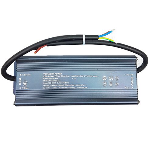 AC TRIAC LED Driver 58W. 140mA Constant Current