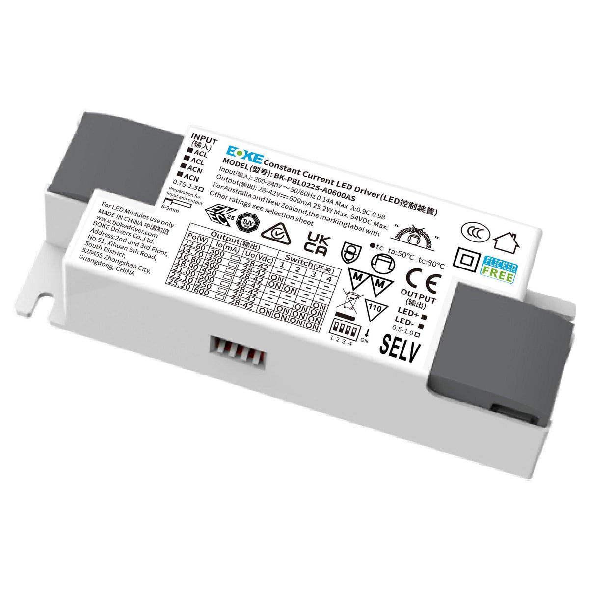 40W Boke Constant Current LED Driver