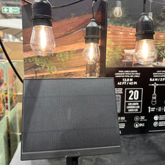 Artika Eclipse Solar 20 LED String Lights 12.8m Solar & USB-C Remote Control