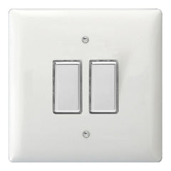 Varilight V-Pro Remote Dimmer Switch, 2 gang