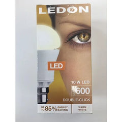 LEDON LED Lamp 10W, Bayonet (B22) Double Click