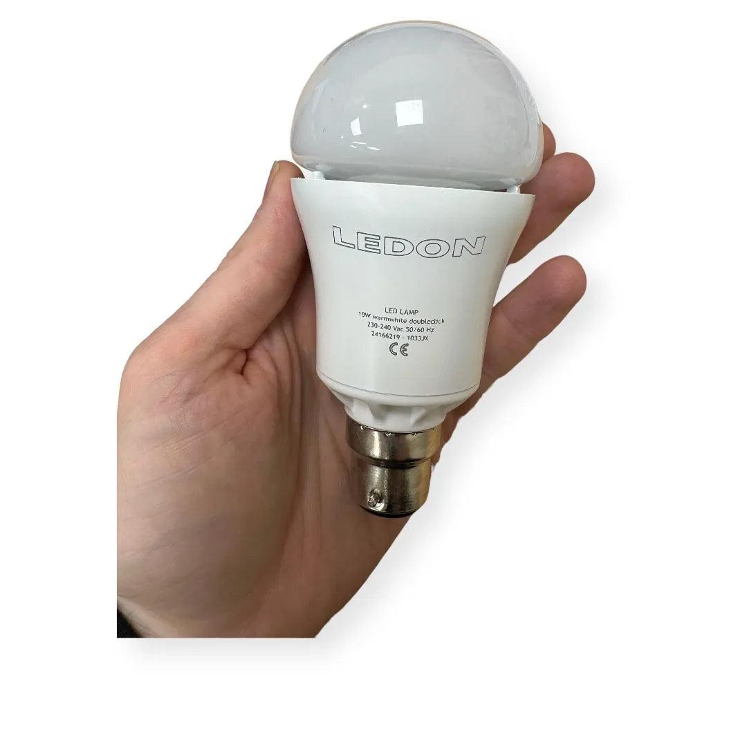 Led Lamp Click LEDON LED Lamp 10W, Bayonet (B22) Double Click – Ledison Lighting