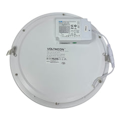 22W LED Round Recessed Ceiling Panel Light 4000K Dimmable