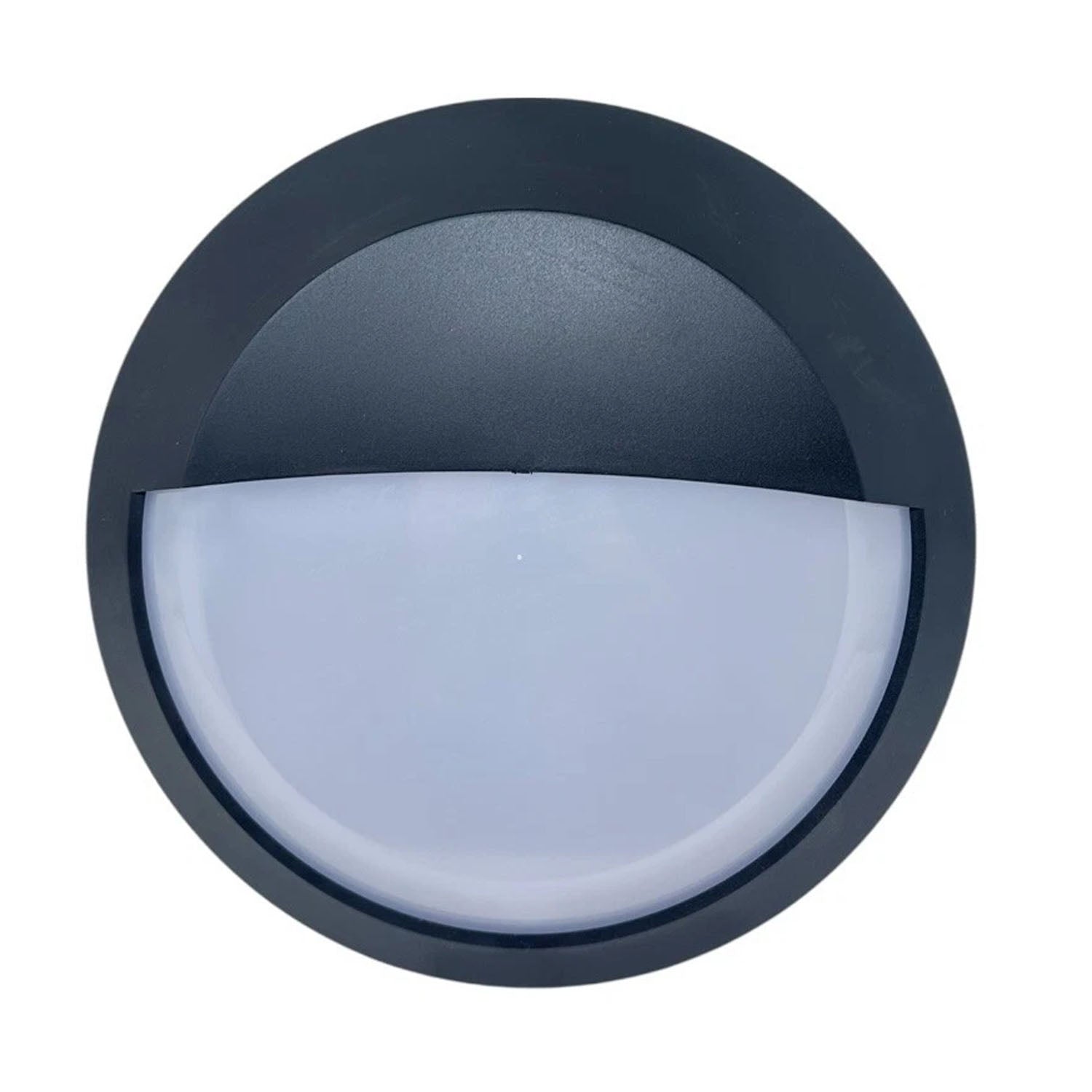 NVC Spartan LED Bulkhead 15W IP65 IK10 Eyelid Outdoor Wall Light 4000K