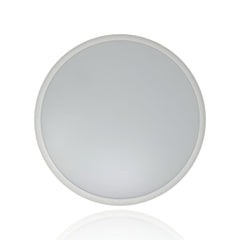 Omega IP54 LED Ceiling Fitting 18W. Tri-Colour Round Surface Mount Bathroom-Office-Hallway