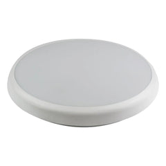 Omega LED Ceiling Fitting 12Watt. Water-Proof - White - Surface Mount