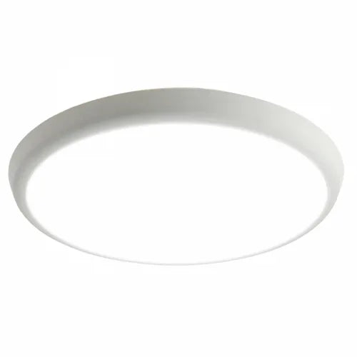 Omega LED Ceiling Fitting 12Watt. Water-Proof - White - Surface Mount