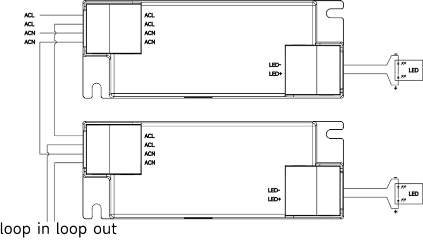 40W Boke Constant Current LED Driver