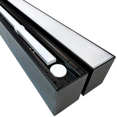 Triumph LED Fitting, 36W, White and Black. 120cm. Frosted
