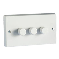 Varilight Dimmer Switch, 3 gang